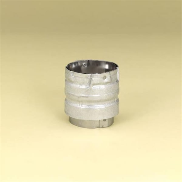 Integra Miltex M & G Duravent 3PVP-AD 3 Inch Pelletvent Pro Appliance Adaptor Galvalume 25397 - main